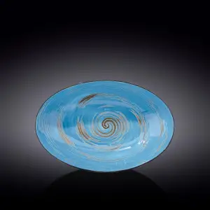 Blue Oval Bowl 30 x 19.5 x 7 cm