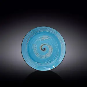 Blue Round Plate 20.5 cm