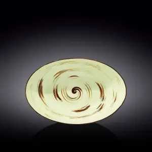Pistachio Oval Bowl 30 x 19.5 x 7 cm