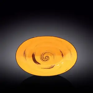 Yellow Oval Bowl 30 x 19.5 x 7 cm