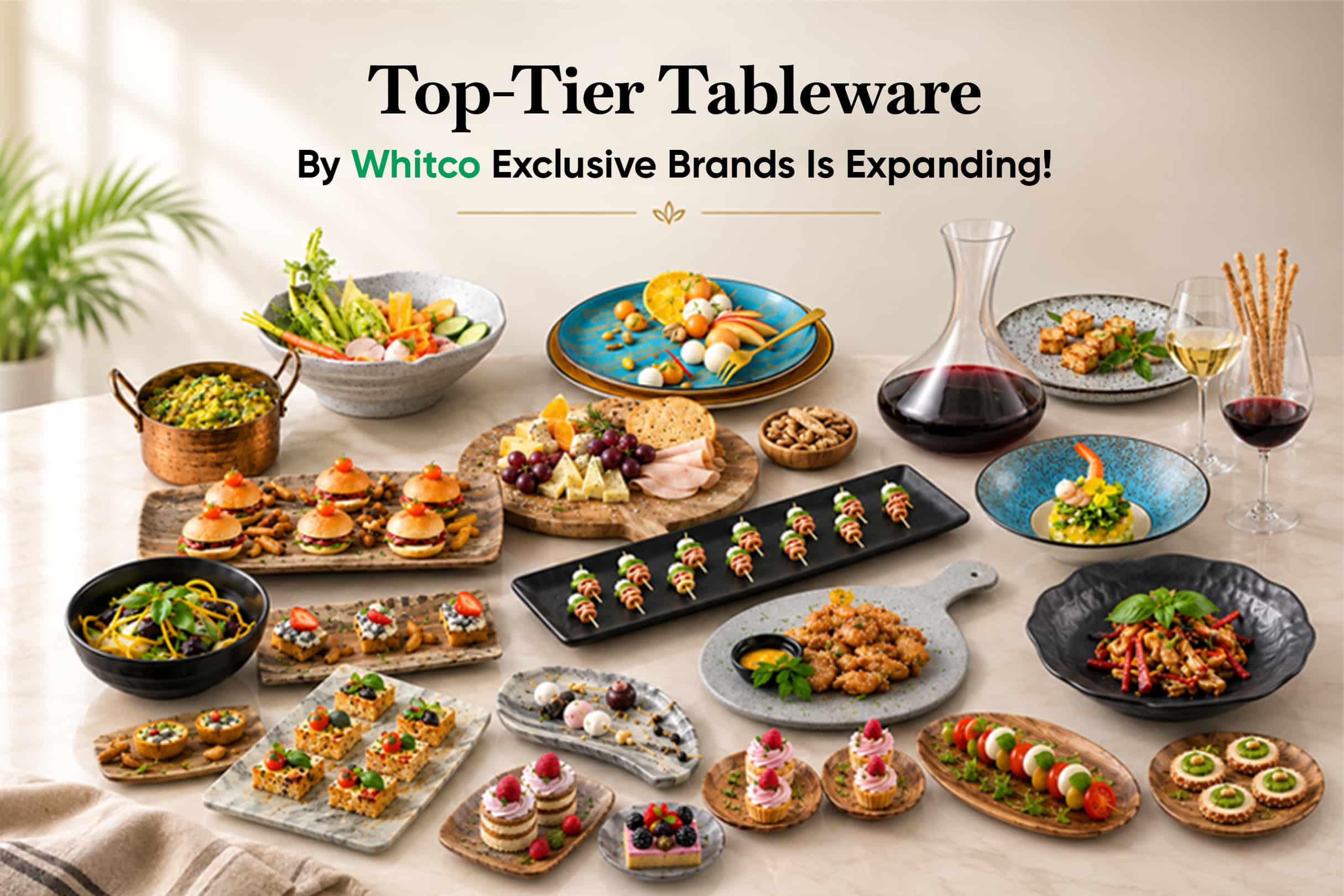 Top-Tier KÜLSAN melamine tableware collection by Whitco Exclusive Brands for professional catering