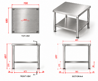 LightFry™ Commercial Airfryers LF Stand